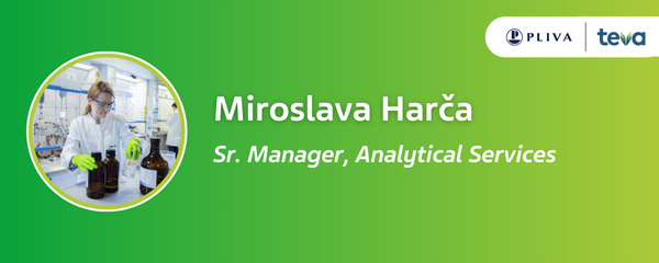 Miroslava Harča - Sr. Manager, Analytical Services