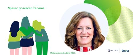 Mjesec posvecen zenama Medunarodni dan zena 2023 PLIVA | TEVA Marijana Erceg