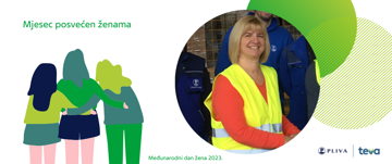 Mjesac posvecen zenama medunarodni dan zena 2023 Pliva | teva Sanja Lukac