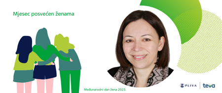 Mjesec posvecen zenama Medunarodni dan zena 2023 Pliva teva Tatjana Dujnic-Spoljarevic