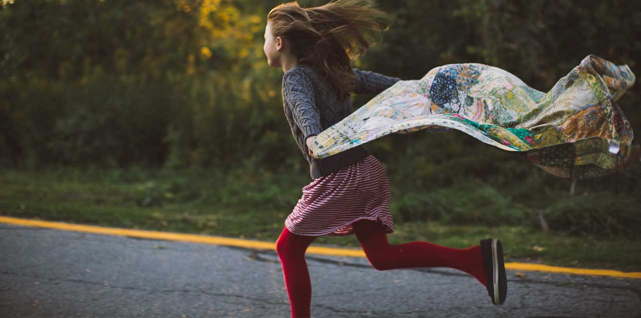 running child