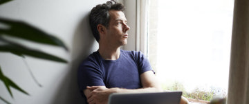 man and laptop