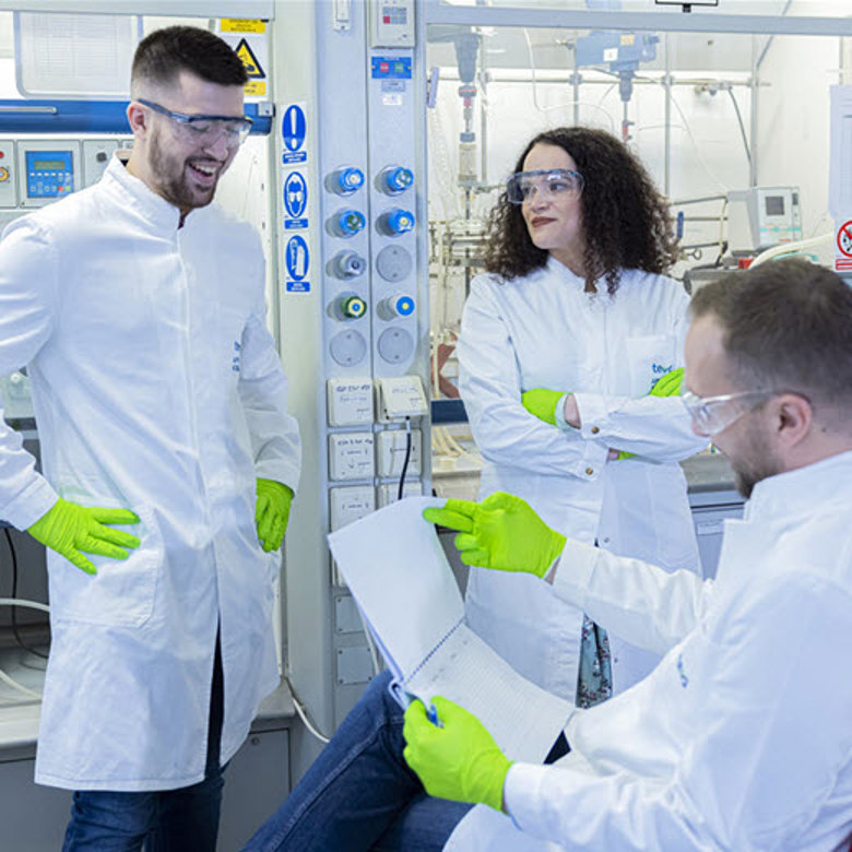 Zaposlenici u laboratoriju u Hrvatskoj