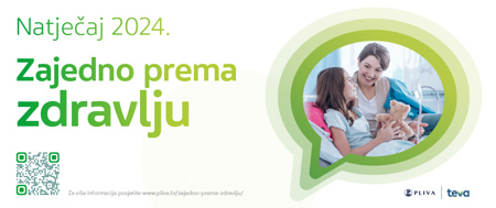 Natjecaj 2024 Zajedno prema zdravlju Za vise informacija posjetite www.pliva.hr/zajedno-prema-zdravlju