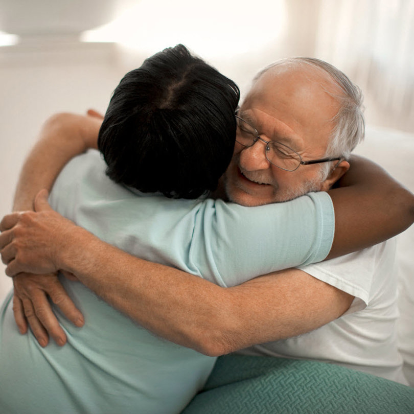 People hugging