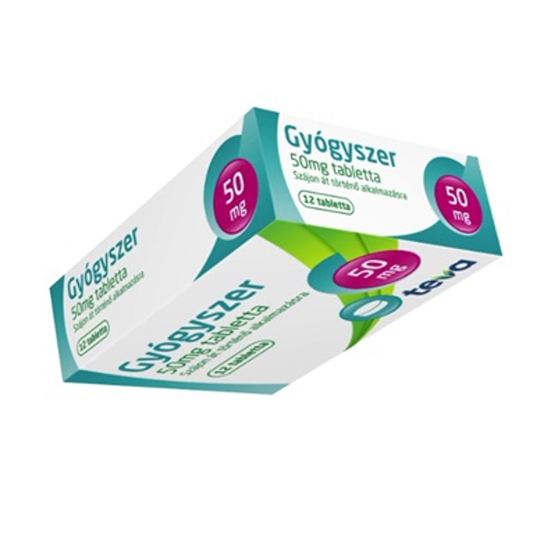 Gyógyszer 50mg tabletta