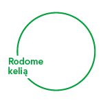 Rodome kelią