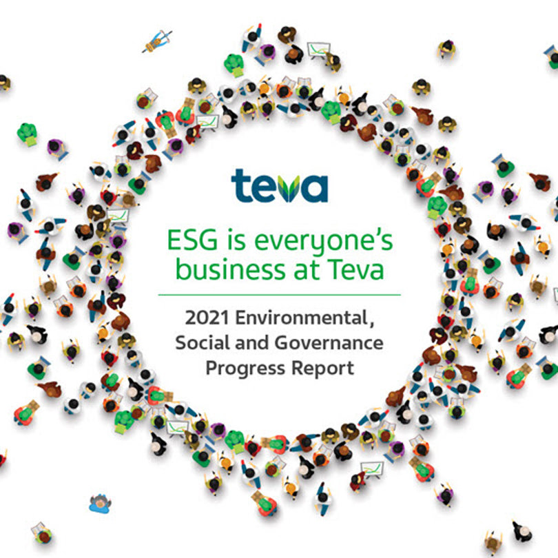 ESG is everyone's business at Teva - 2021 Environmental, Social and Governance Progress Report