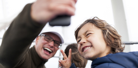 family selfie