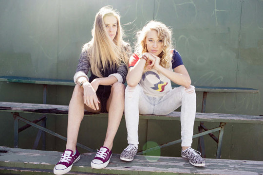 two-girls-sitting