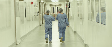 nurses at hospital
