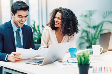 at work