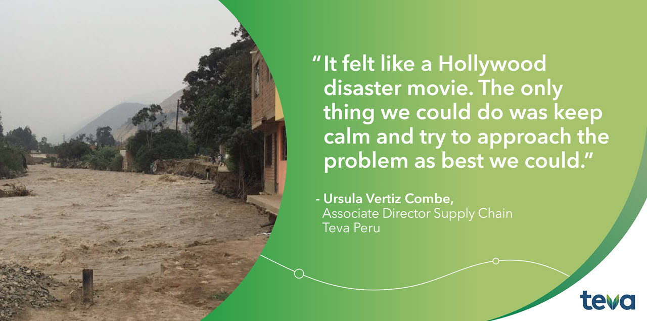 "It felt like a Hollywood disaster movie. The only thing we could do was keep calm and try to approach the problem as best we could".
